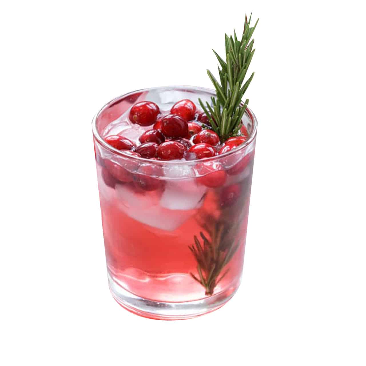 (Out of Season) Spiced Cranberry Gimlet - 1.5oz Gin, .75oz Cranberry Spiced Syrup, .75oz Lime Juice (Cranberries & Rosemary Not Included)