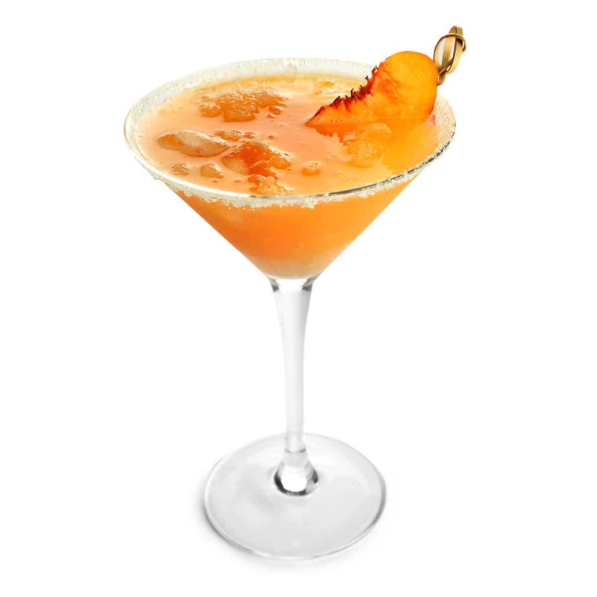 Rosemary Peach Margarita - 1.5oz Tequila, .75oz Rosemary Peach Syrup, .75oz Lime Juice